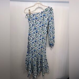 Floral One-Shoulder Altar’d State Dress